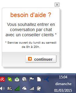 Comment contacter Orange par chat